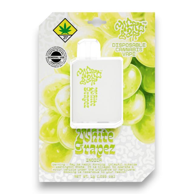 Disposable vaporizers contain concentrated cannabis oil that is heated by an attached battery and inhaled. These products come charged and ready to go, and are not designed to be reused, refilled, or recharged. These products are often very potent and are designed to be consumed in 2-3 second puffs.