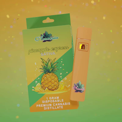 Amnesia - 1g Disposable - Pineapple Express - DISPOSABLES by Amnesia at King of Budz