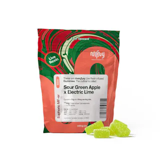 Sour Green Apple x Electric Lime Live Resin Gummies | 10 pk