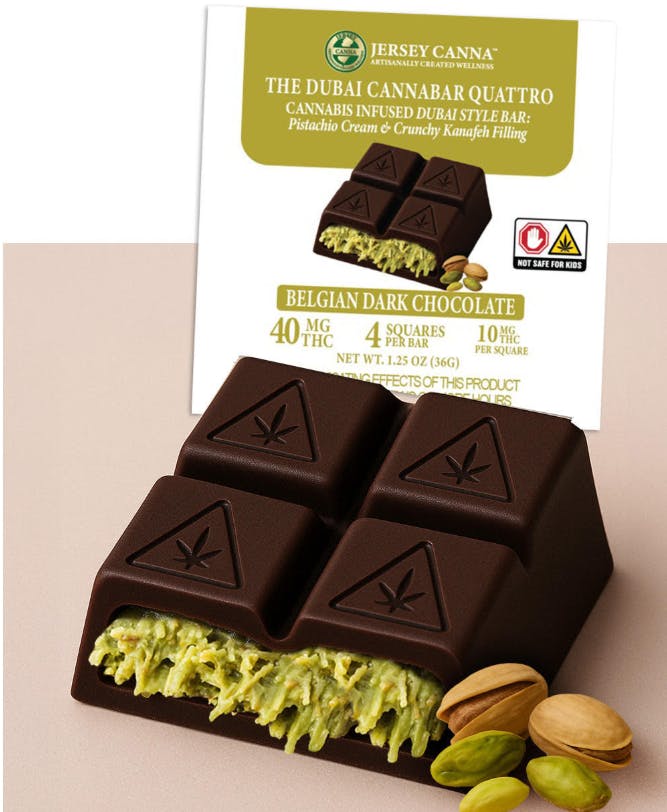 Dubai Dark Chocolate Quattro | 40mg 4pk