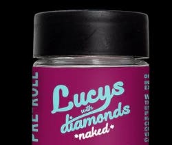 Blotter Lucy's Diamond Infused Pre-Rolls | .5g Each 5 Pack | Kombucha