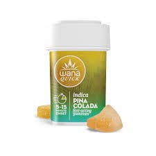 Photo of Quick Pina Colada Gummies Indica [10 pack] | 100mg