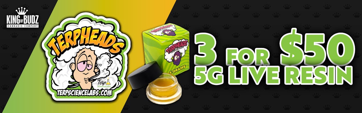 3 FOR $50 TERPHEADS 5G LIVE RESIN