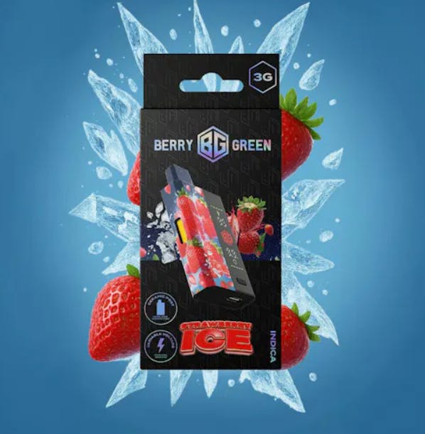Berry Green | Strawberry Ice | 3G Disposable