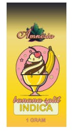 Product: AMNESIA | BANANA SPLIT | DISPOSABLE INDICA