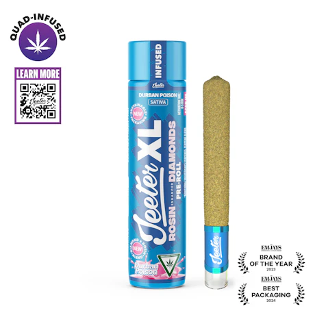 Durban Poison Jeeter XL Infused Pre-Roll | 2g - product image at King of Budz