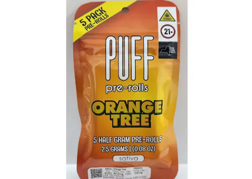 PUFF | Orange Tree | 0.5g Pre-Rolls | 5pk-1