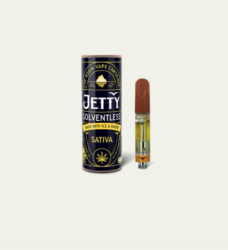Jetty Empire Zest 1g Solventless Live Rosin Cart - The Flowery NY