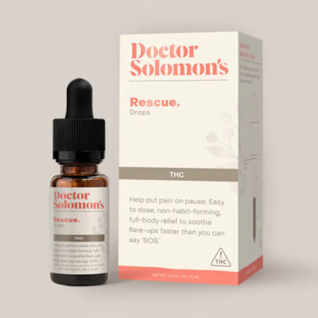 Doctor Solomon's Dr. Solomon's RSO Tincture Rescue 100mg THC RICH (hybrid, herbal, 2.8g)
