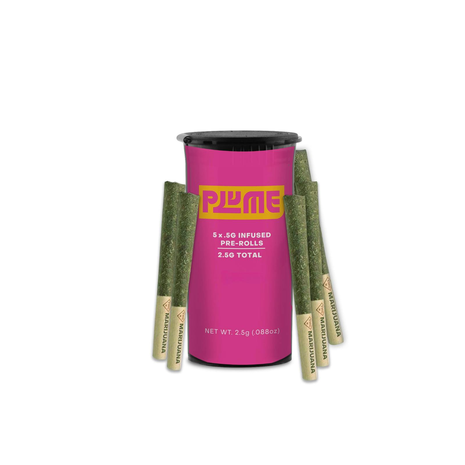 Buy PLUME Candy Krush | Infused Pre-Roll Pack (5ct) Online - From The Earth  Cannabis Dispensary