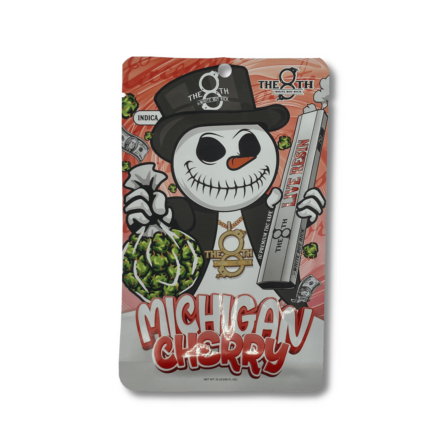 Product: White Boy Rick | Live Resin Disposable - 1g - Michigan Cherry