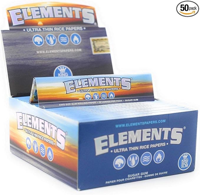 Elements Papers ELEMENTS | ULTRA-THIN ROLLING PAPERS | KING SIZE — ACCESSORIES