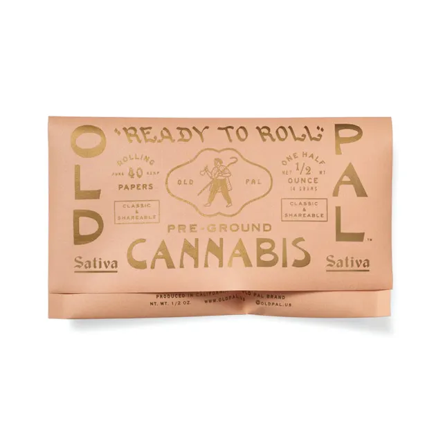 Old Pal Ready-To-Roll Red Bullz 14g (sativa hybrid, pre ground)