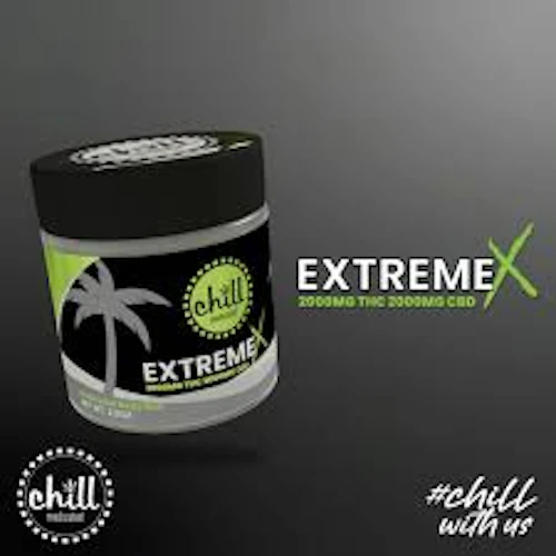 Chill Medicated - 2000mg THC:2000mg CBD Lotion - Extreme X
