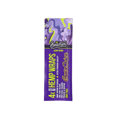 Beamer - 4pk Vegan Hemp Wrap - Grape Juice