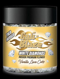 Product Cali-Blaze | Vanilla Lava Cake | White Diamond Infused Flower