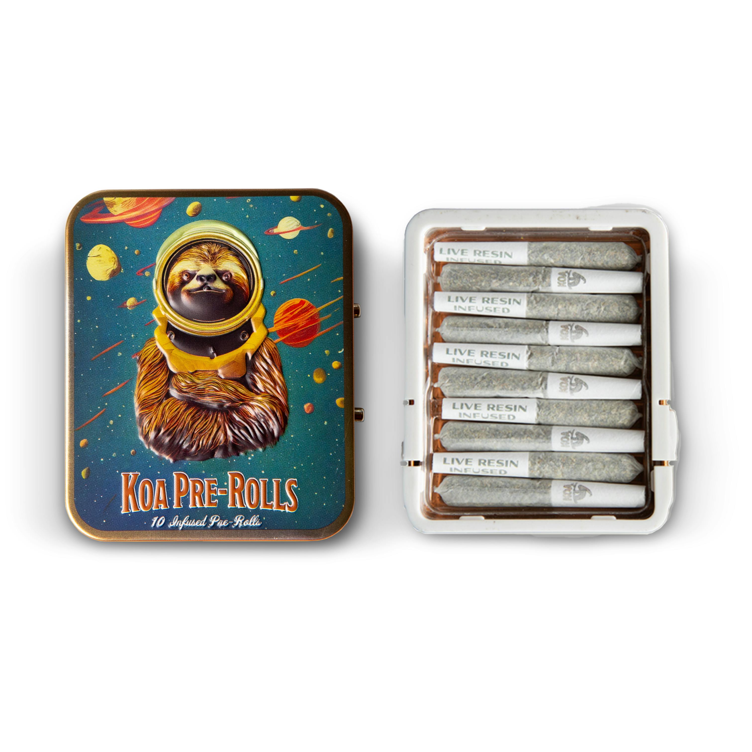 Koa - Captain Crunch Infused Prerolls 10pk - 3.5gKoa Cannabis Co.HybridTHC: 54.24%4th of July Weekend! Spend $400 Get $75 off+6