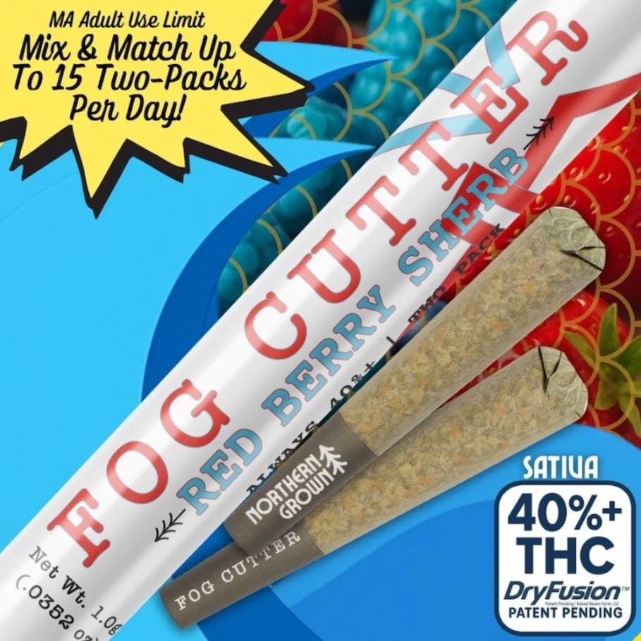 Product Red Berry Sherb Distillate Infused | Pre Rolls 2pk