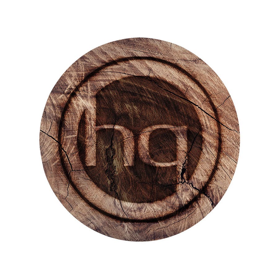 DabPadz - Dab Mat  - 'hq' Wooden Coaster - 5