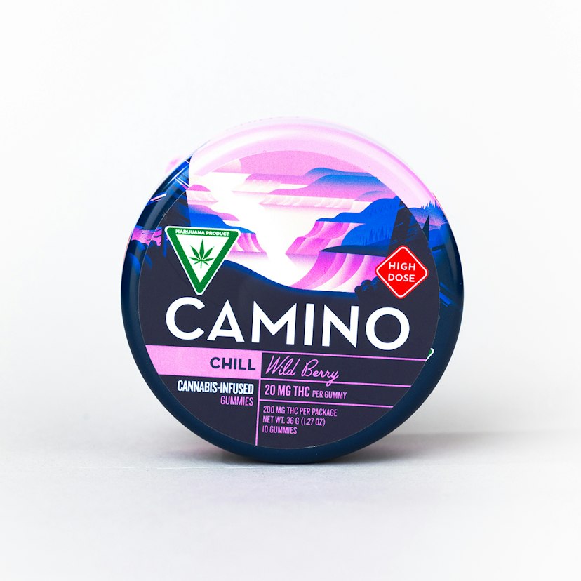 Camino 200mg Gummies Wild Berry
