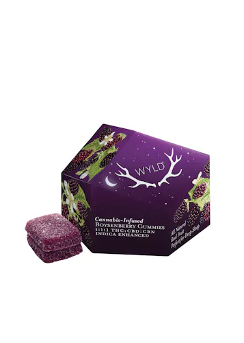 WYLD | Boysenberry | Indica | Edible | 10 Pk-1