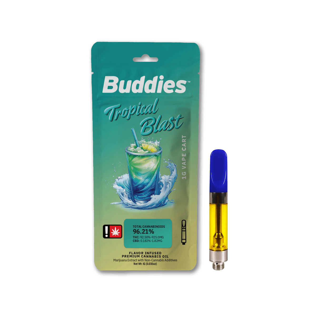 Buddies | Flavored Cart 510 | Tropical Blast