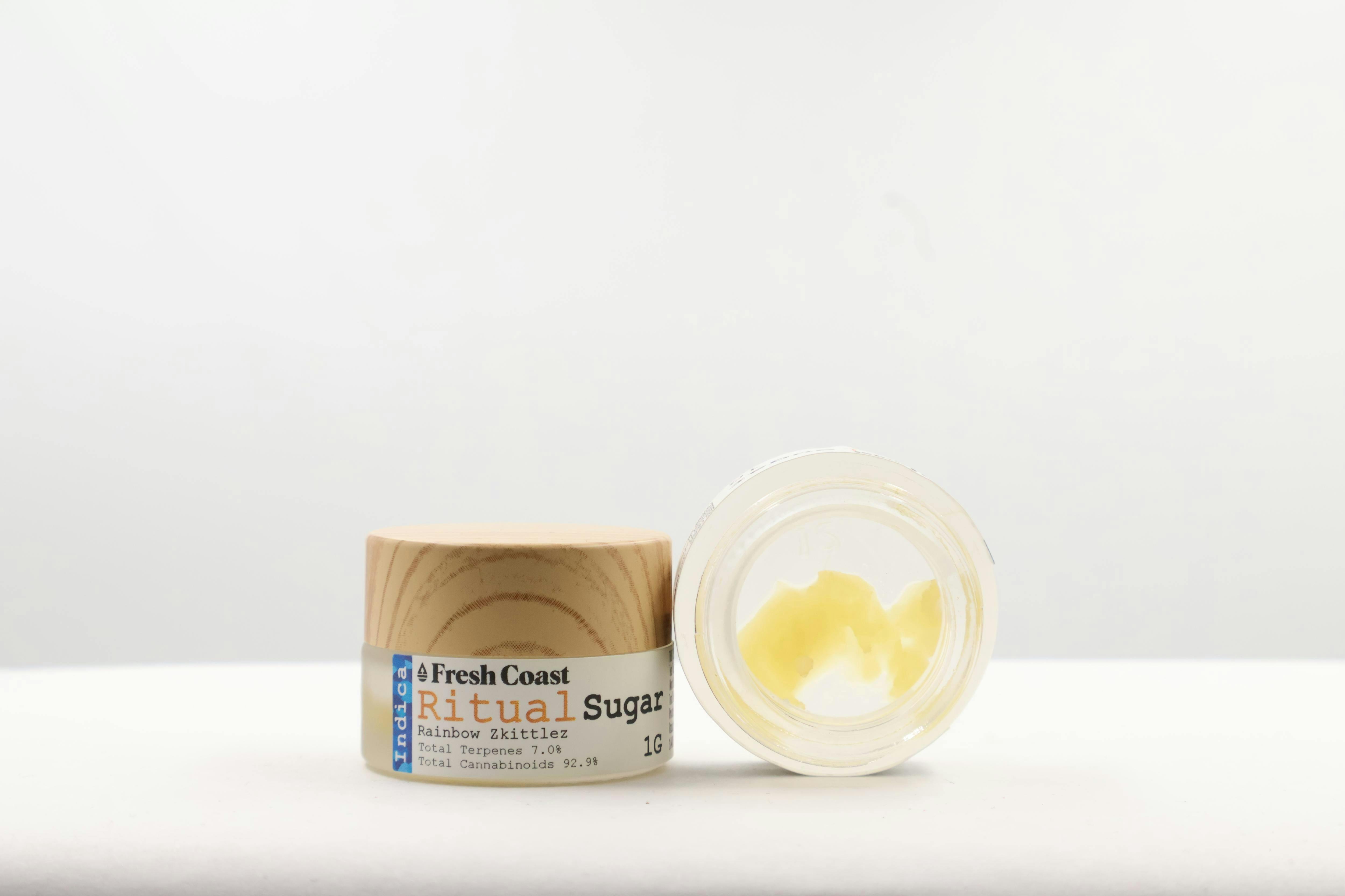 Product: Ritual | Cured Resin Sugar - 1g - Rainbow Zkittlez