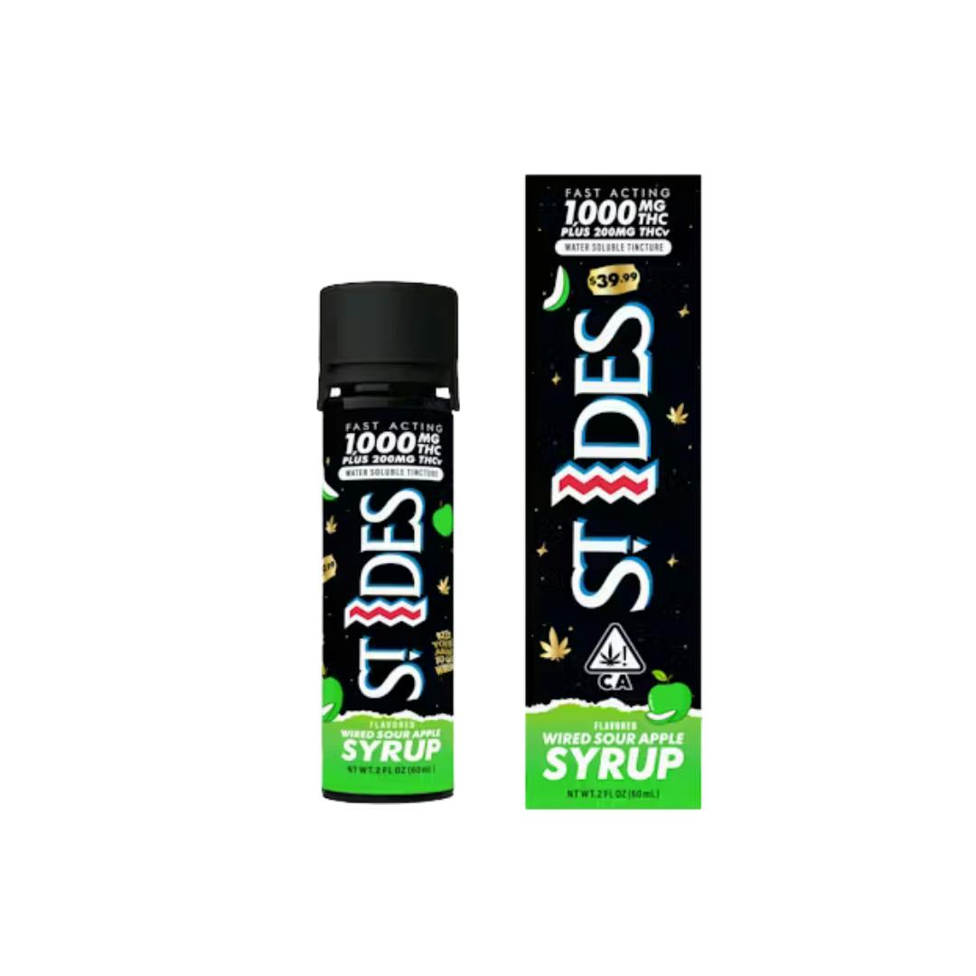 WIRED SOUR APPLE SYRUP TINCUTRE 2OZ