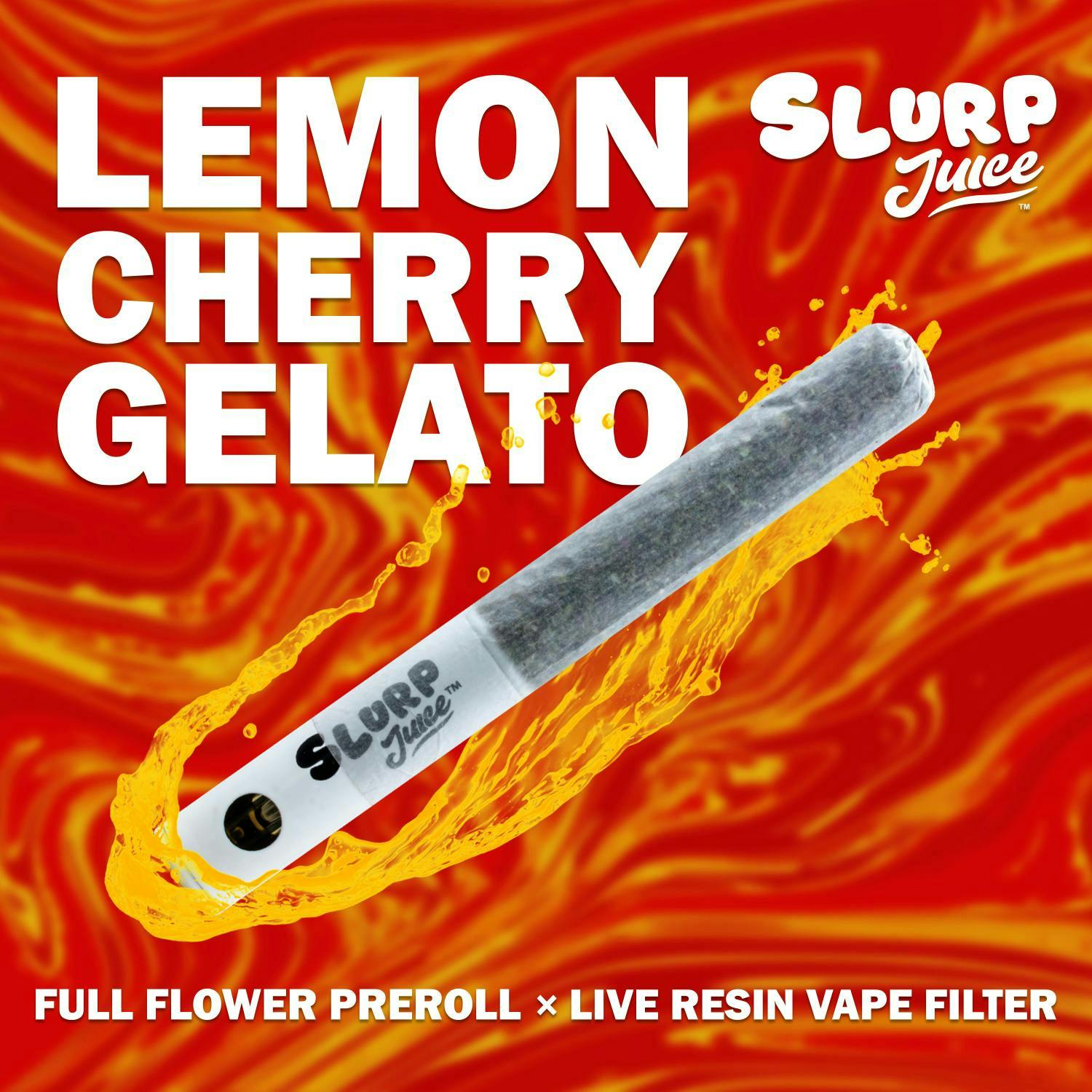 Slurp Juice - Lemon Cherry Gelato - .25g Cart W/ 1g Preroll | Premiere  Provisions - Big Rapids
