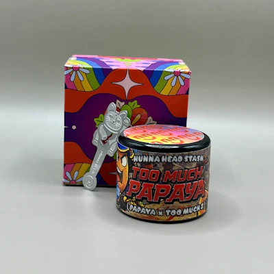 Hunna - 2g Live Hash Rosin Head Stash - Too Much Papaya - CONCENTRATES by Hunna at King of Budz