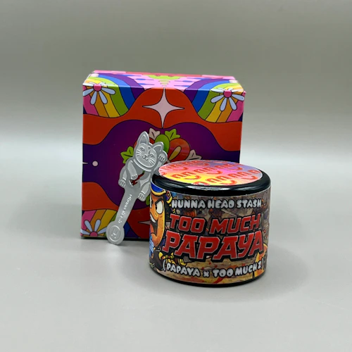 Hunna - 2g Live Hash Rosin Head Stash - Too Much Papaya