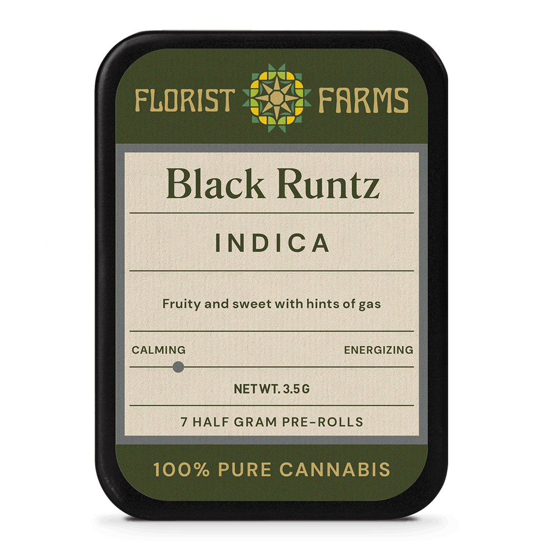 FLORIST FARMS | .5 7PK PREROLLS | BLACK RUNTZ