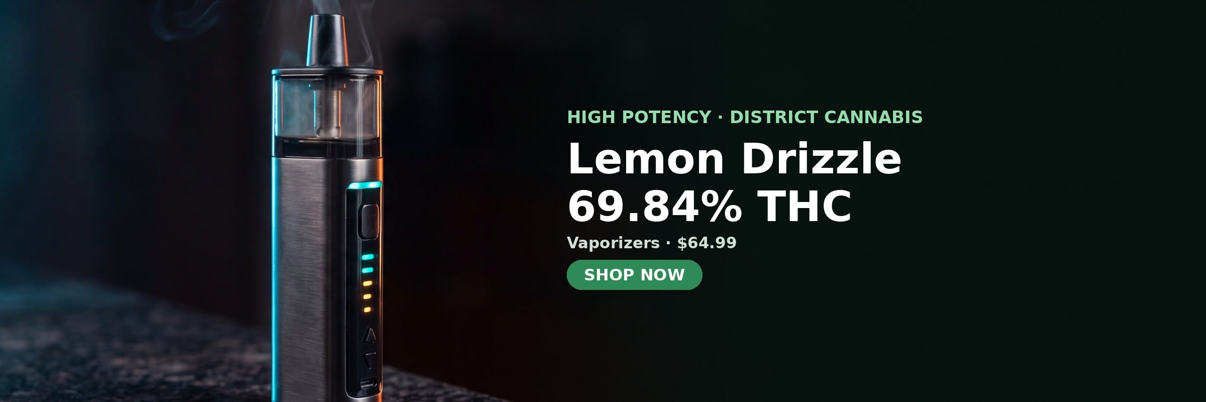 Lemon Drizzle at MrGreen DC — 69.84% THC