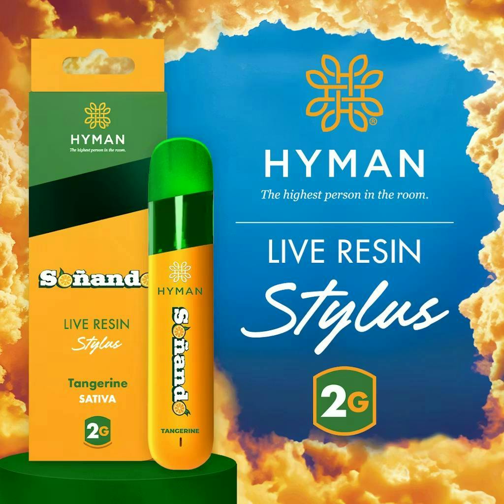 HYMAN Hyman Cannabis Live Resin Disposable Stylus | Sonando - Puff
