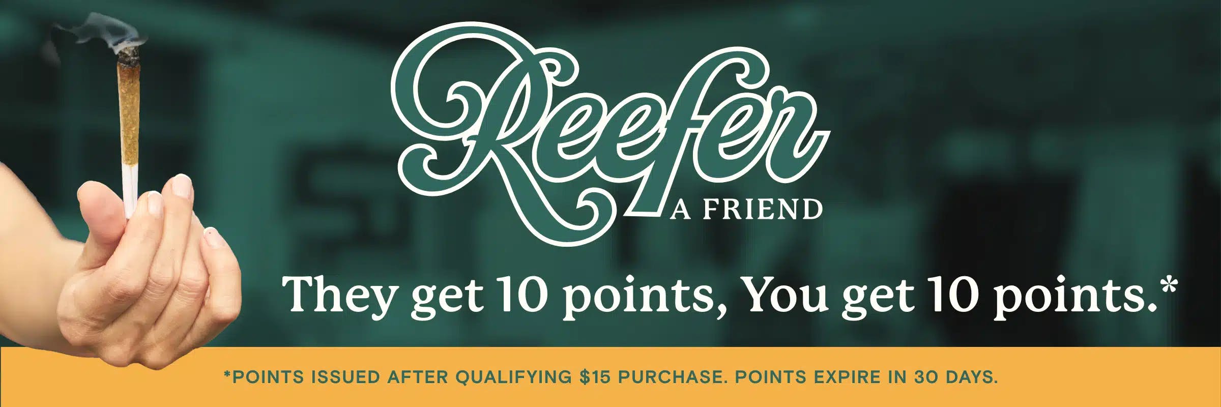 Reefer a friend today