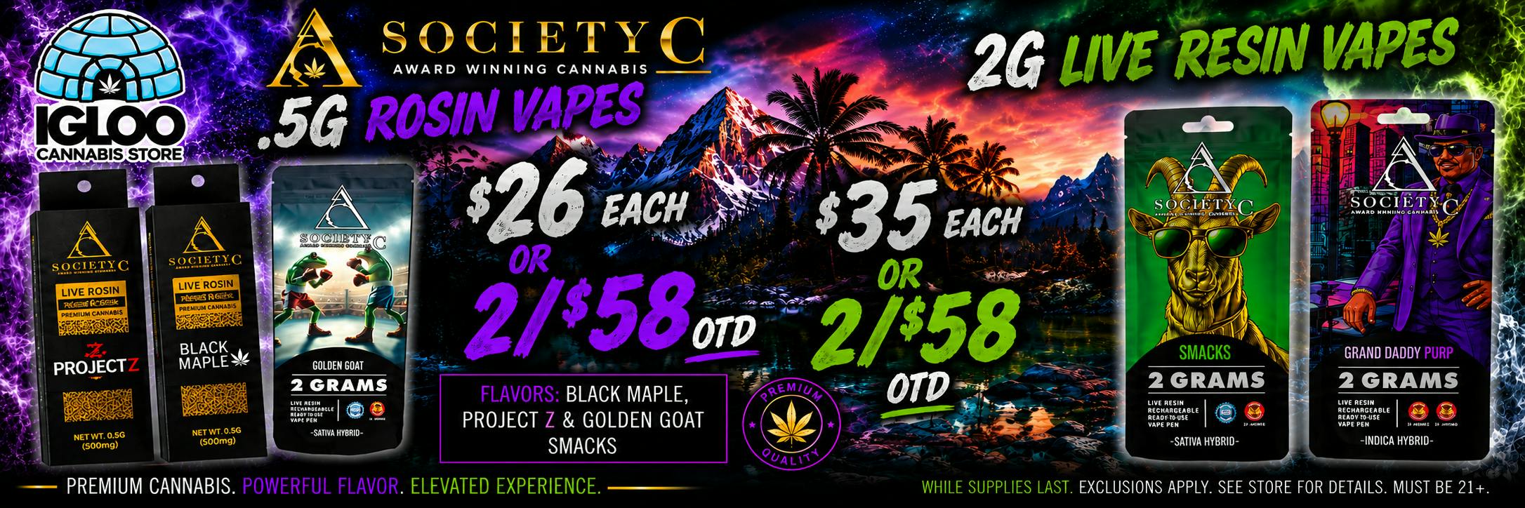 Society C deals