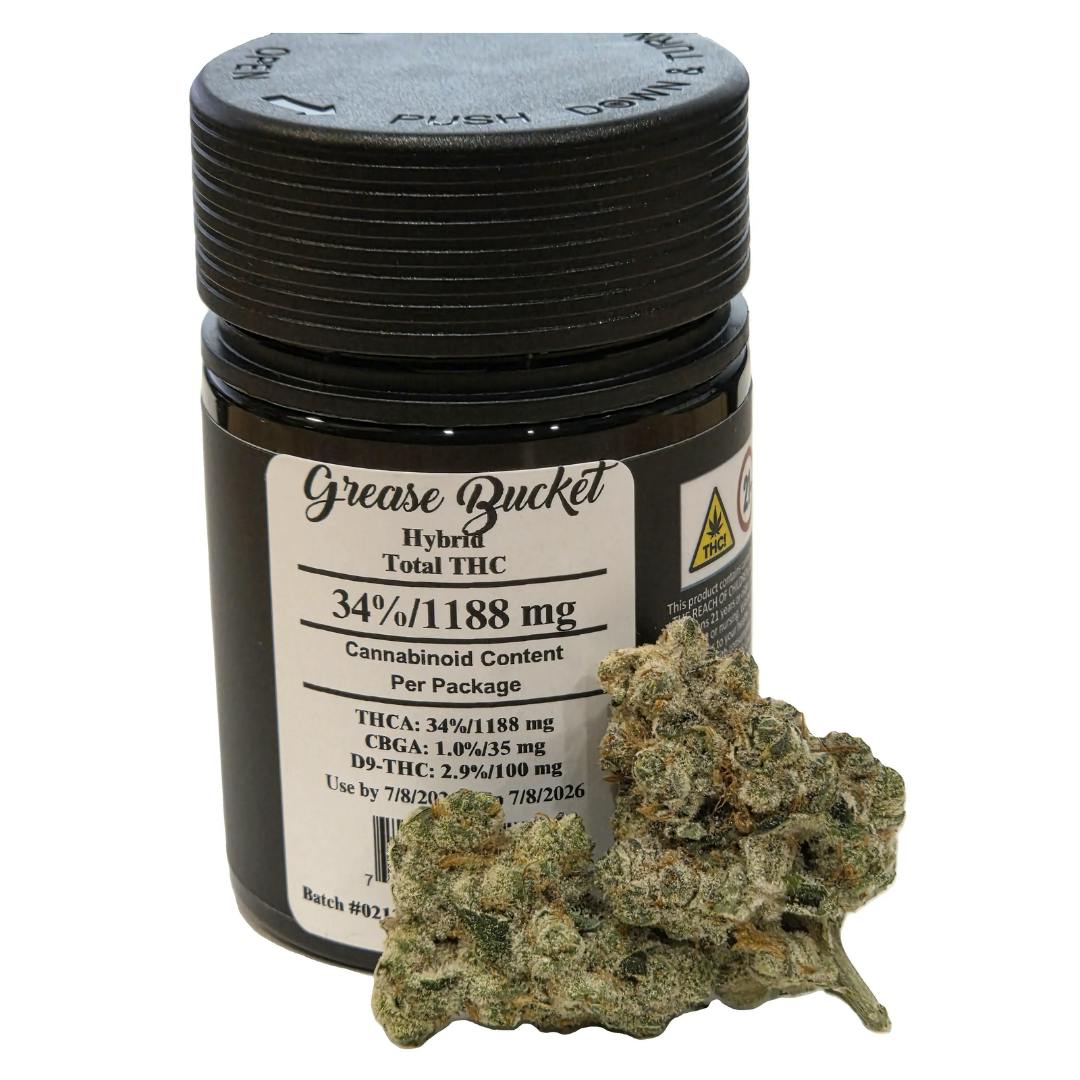 Heady Tree - 3.5g Flower Jar - Grease Bucket