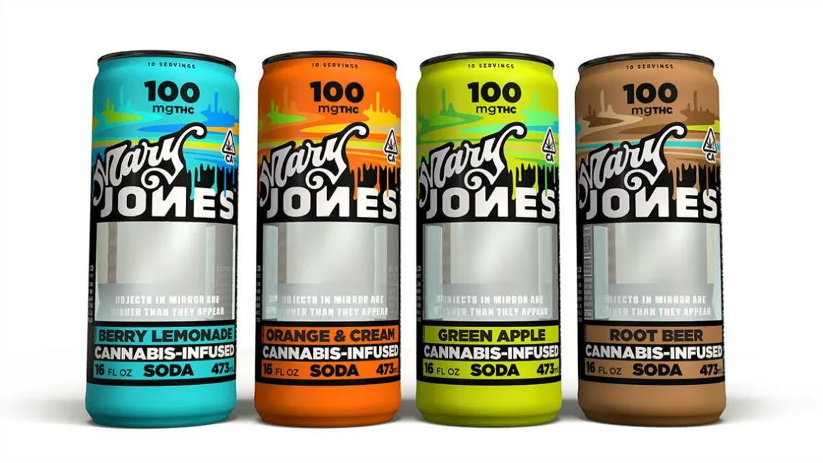 100mg Soda - Berry Lemonade