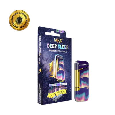 2G Deep Sleep Disposable - Northern Lights - DISPOSABLES by MKX Oil Co. at King of Budz