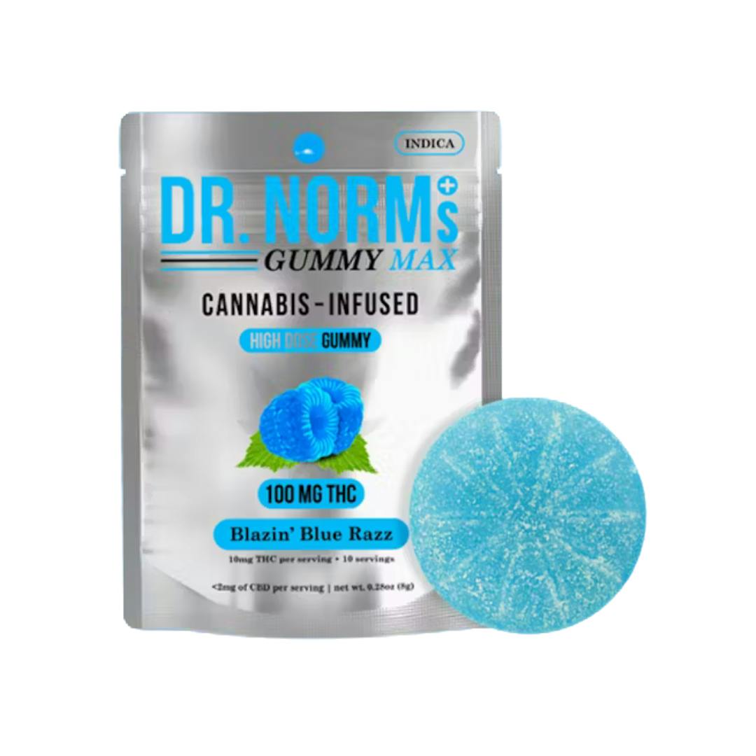 BLAZIN' BLUE RAZZ SINGLE MAX GUMMY (SINGLE)-0