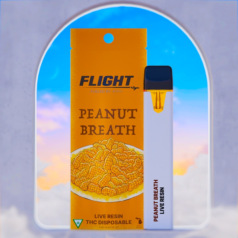 Flight 1g Live Resin Disposable Peanut Butter Breath