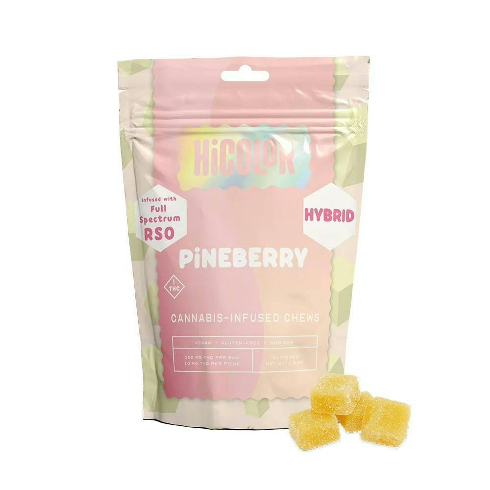 Product Hicolor - Pineberry - Rso Gummies - 100mg