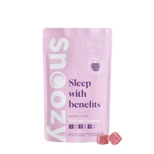 Snoozy | Sleep With Benefits | Indica | Edible | 20pk-active