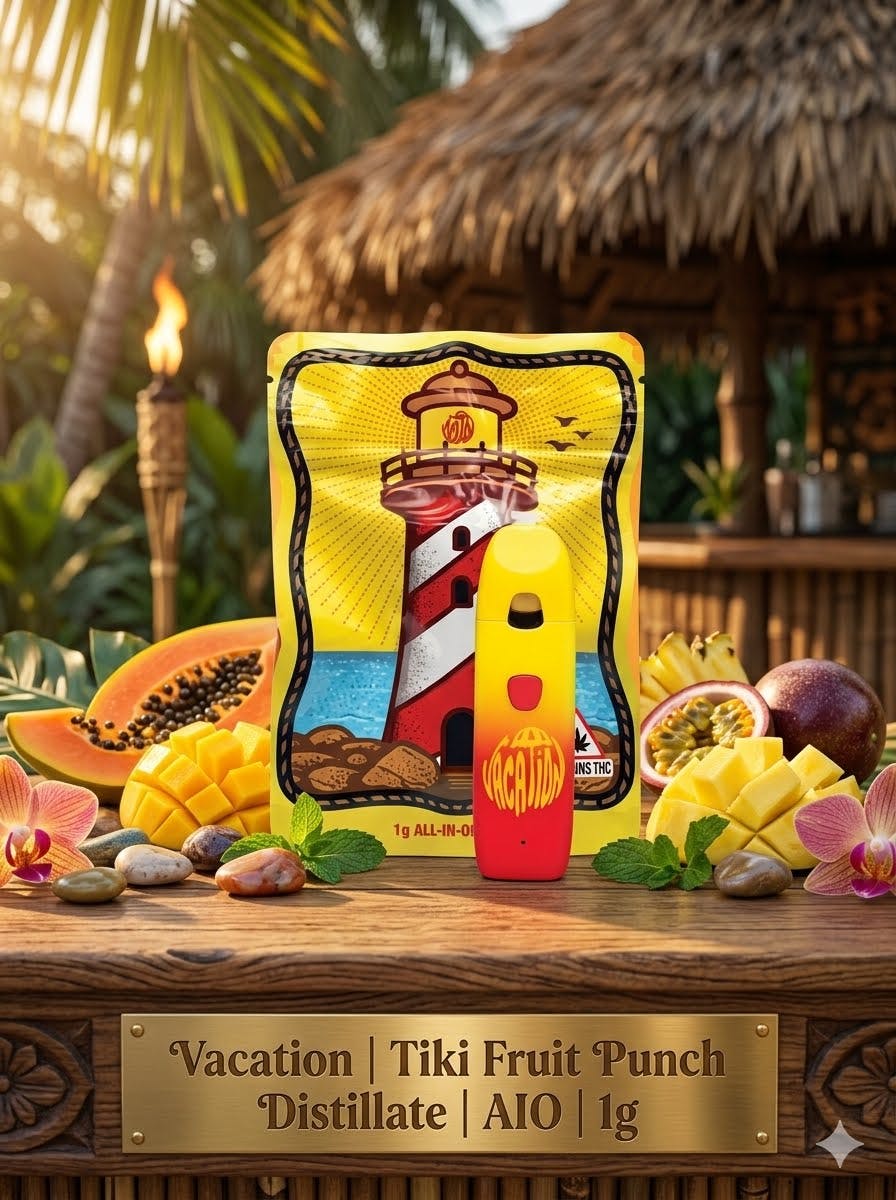 Product Vacation | Tiki Fruit Punch | Distillate | AIO | 1g