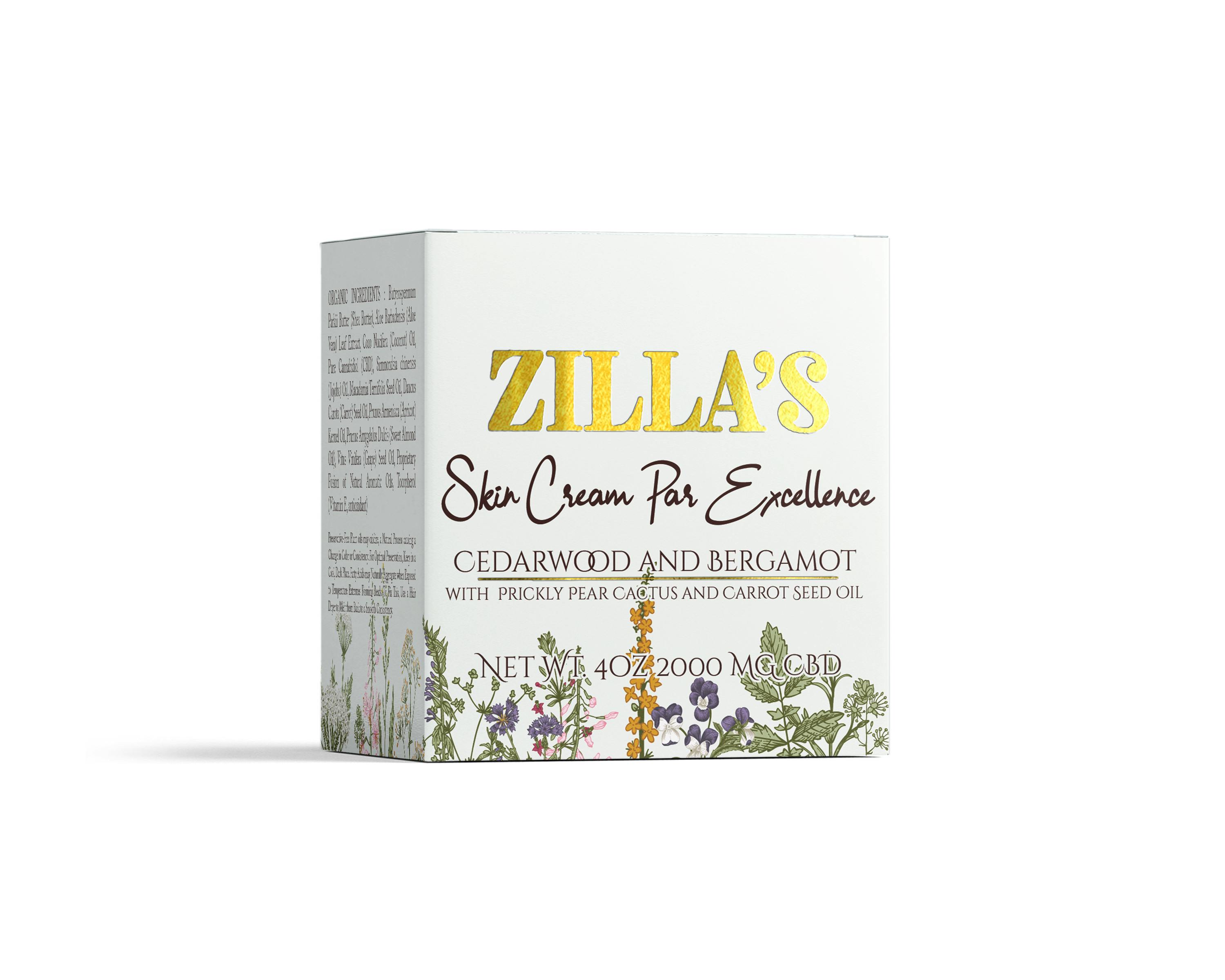 Product: CBD | Cedarwood & Bergamot Rub 2000mg | Zilla's