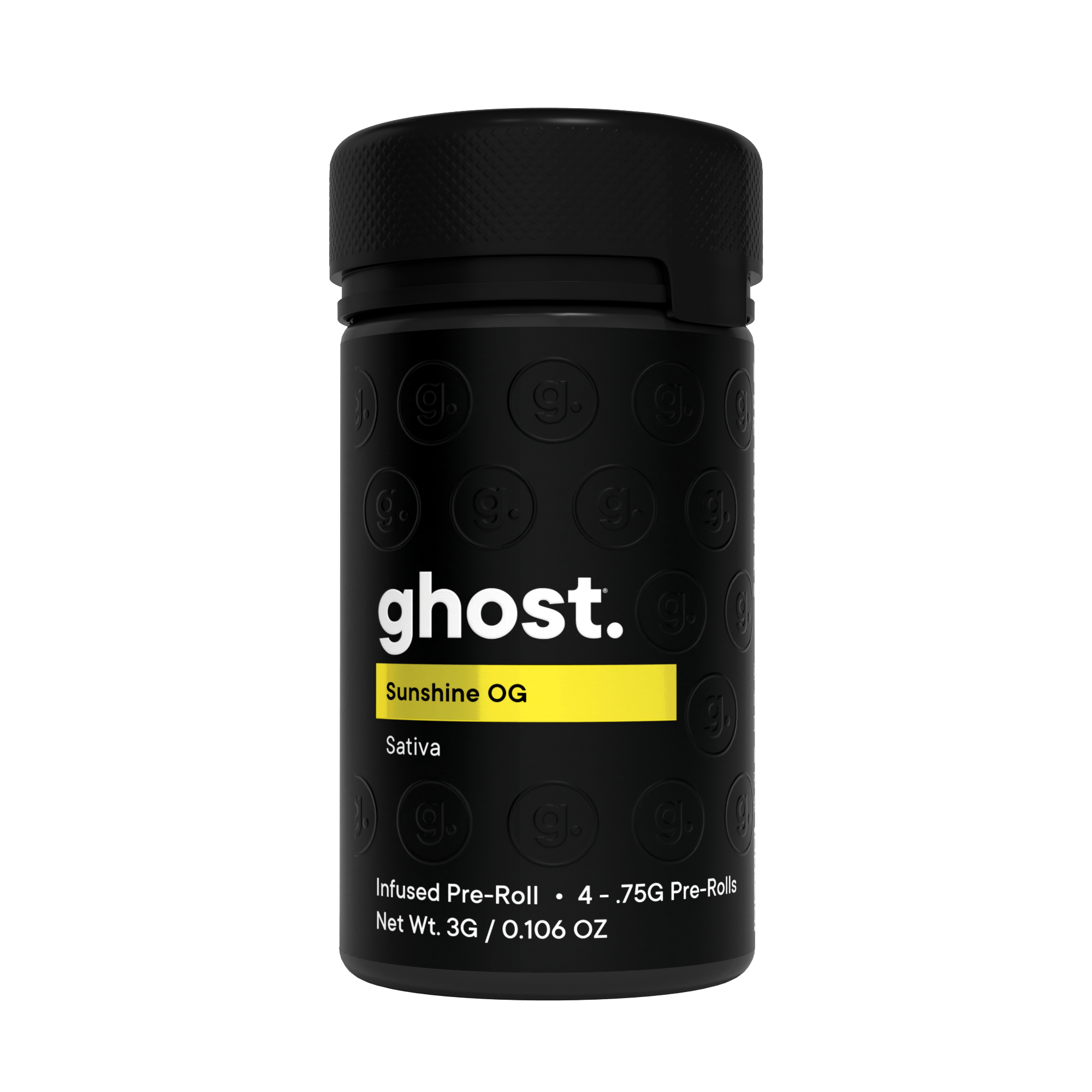 Pre-Roll | Ghost | Sunshine OG | Infused | 4pk | 3g
