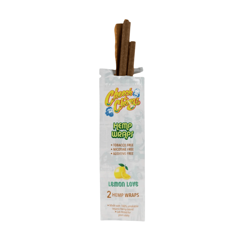Famous Brandz Cheech and Chong Hemp Wraps (LEMON LOVE)