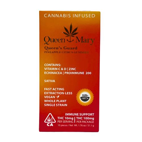 PINEAPPLE CITRUS 100MG THC GUMMIES