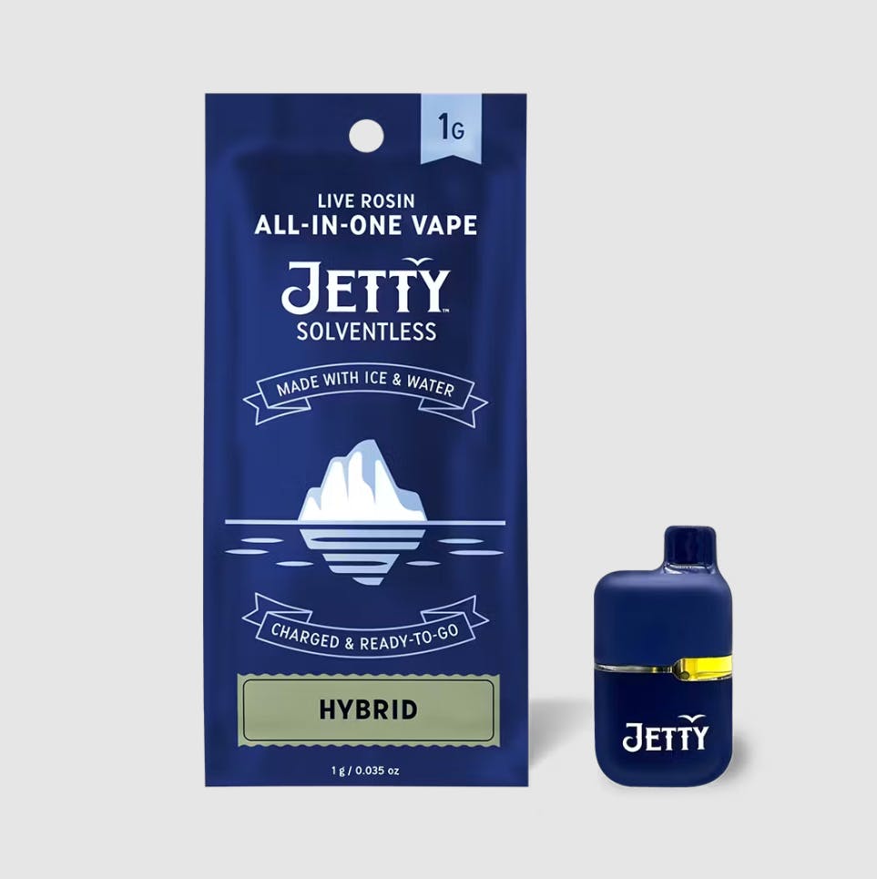 Jetty Gas Basket Solventless Live Rosin Vape - The Flowery NY
