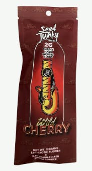 SEED JUNKY | WILD CHERRY - BUBBLE HASH INFUSED CANNON